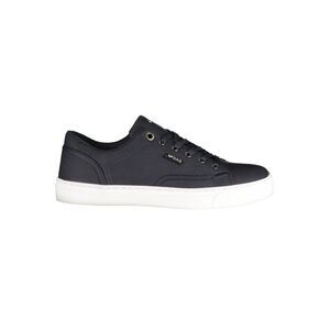 Gas Blue Polyurethane Men Men's Sneaker